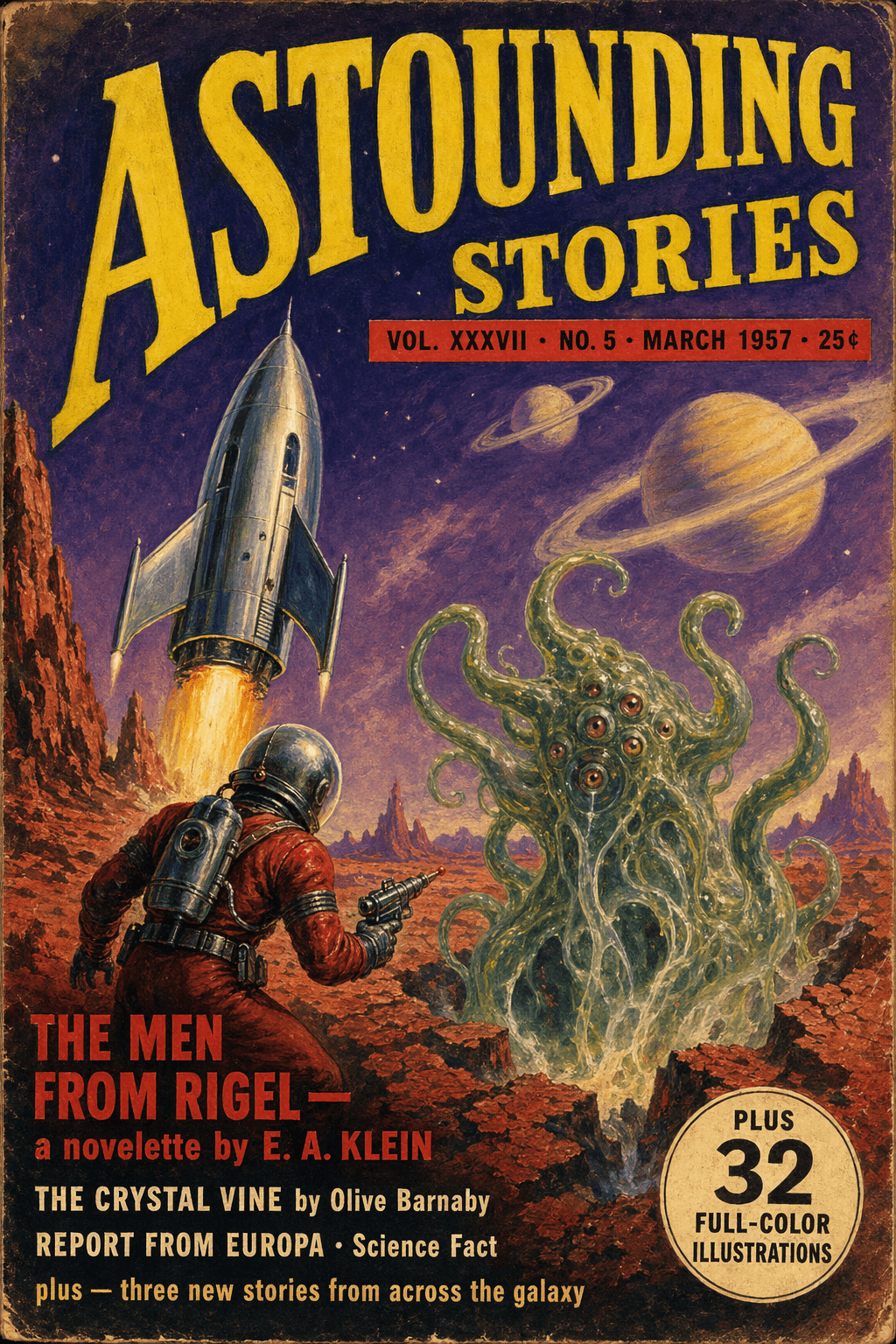 Pulp Scifi Cover