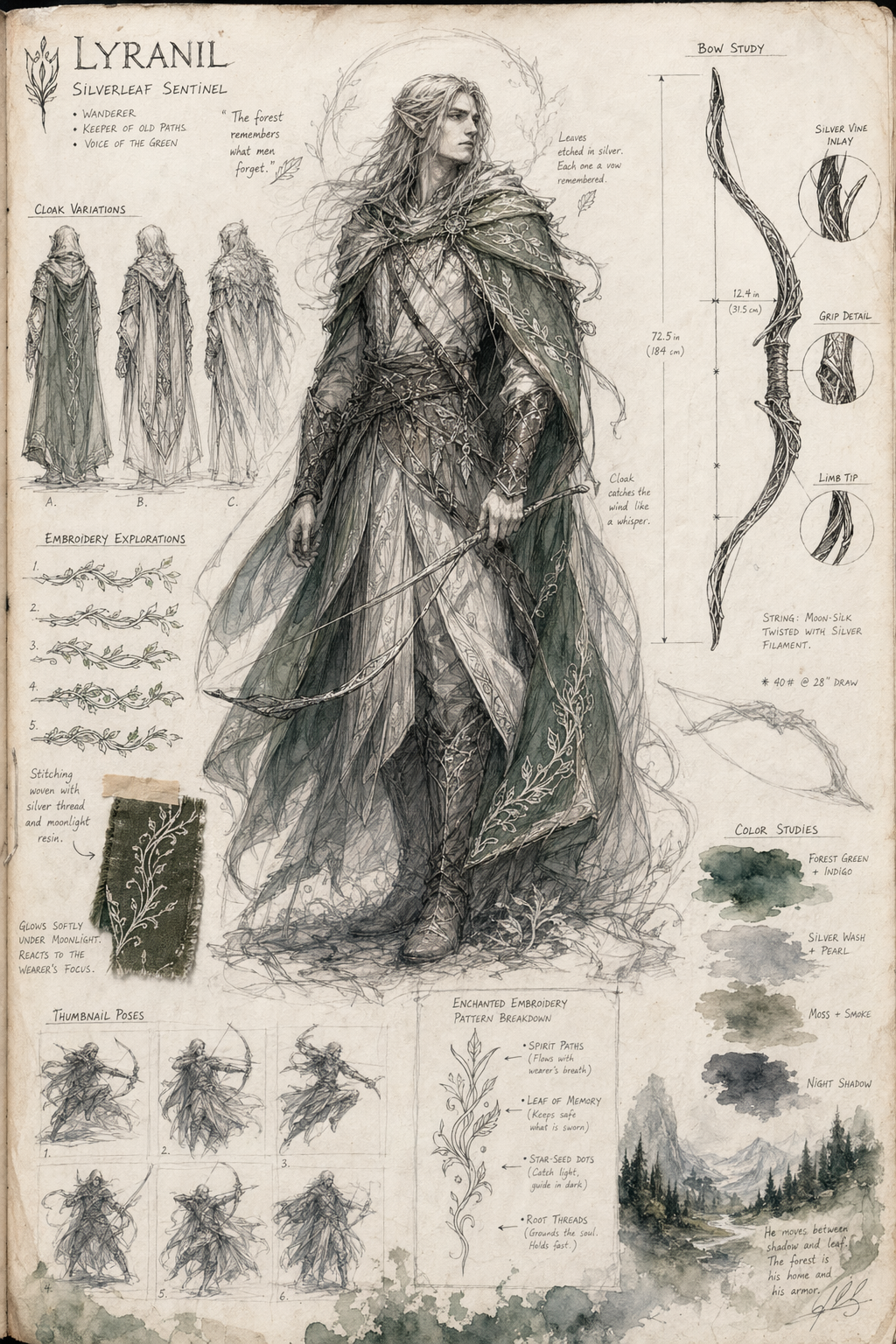 Elven Archer Sheet